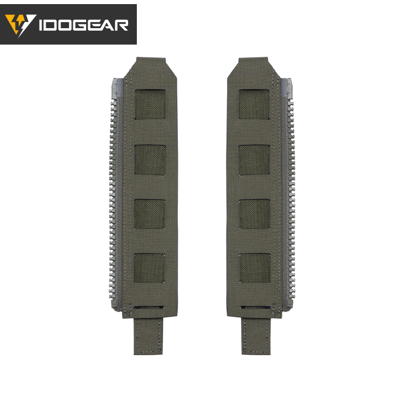 IDOGEAR Tactical Zipper Adapter Dedicated zipper vest connection Tactical gear accessories 3950