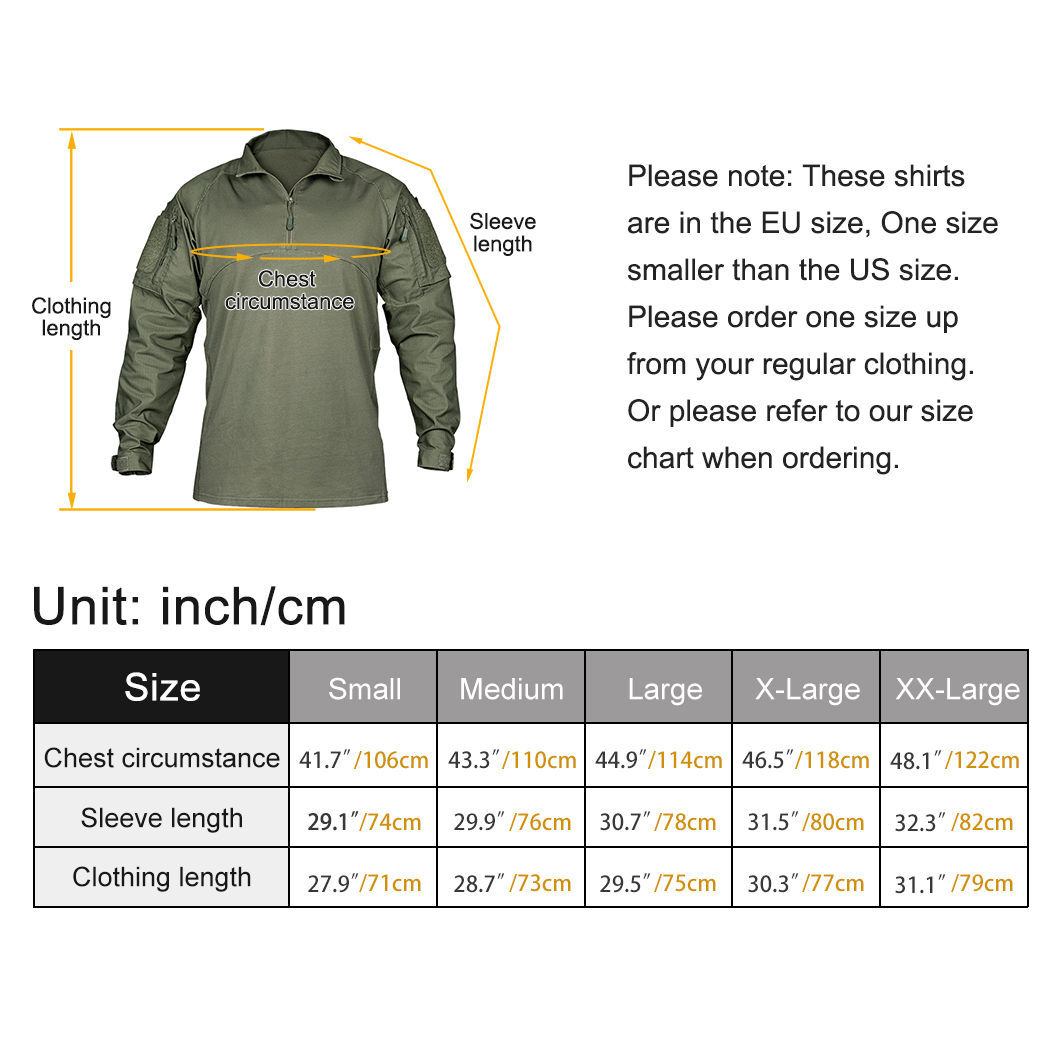 IDOGEAR BSR Tactical Shirts and Pants Combat Suit Uniforms