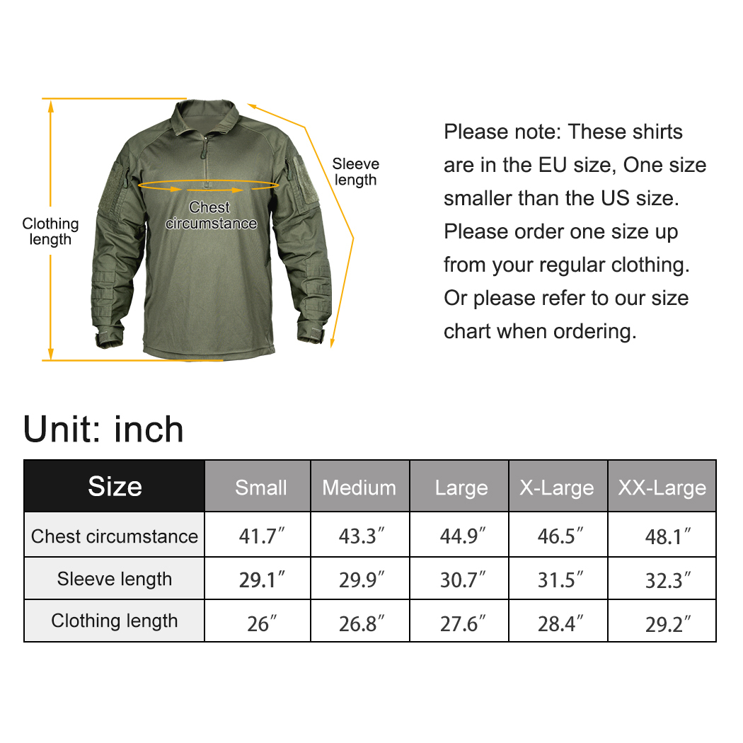 IDOGEAR UFS Tactica Shirt Combat Clothes With Elbow Pads Ranger Green Sport Shirts 3116