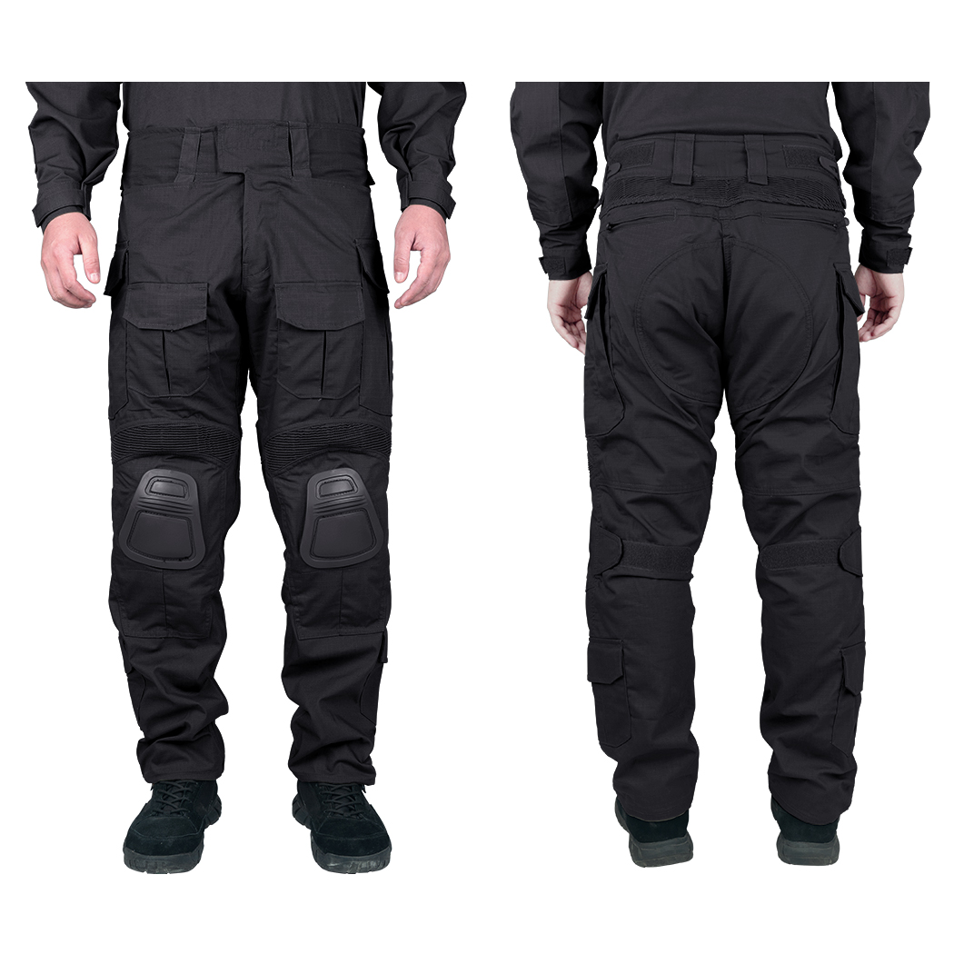 IDOGEAR Men's G3 Tactical Pants with Knee Pads Rapid Assault Trousers Move Flexibly 3201