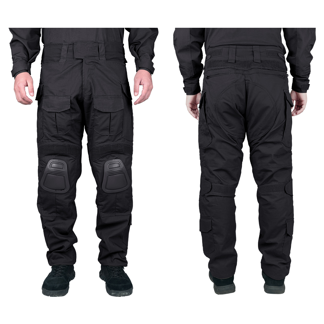 IDOGEAR Men's G3 Tactical Pants with Knee Pads Rapid Assault Trousers Move Flexibly 3201
