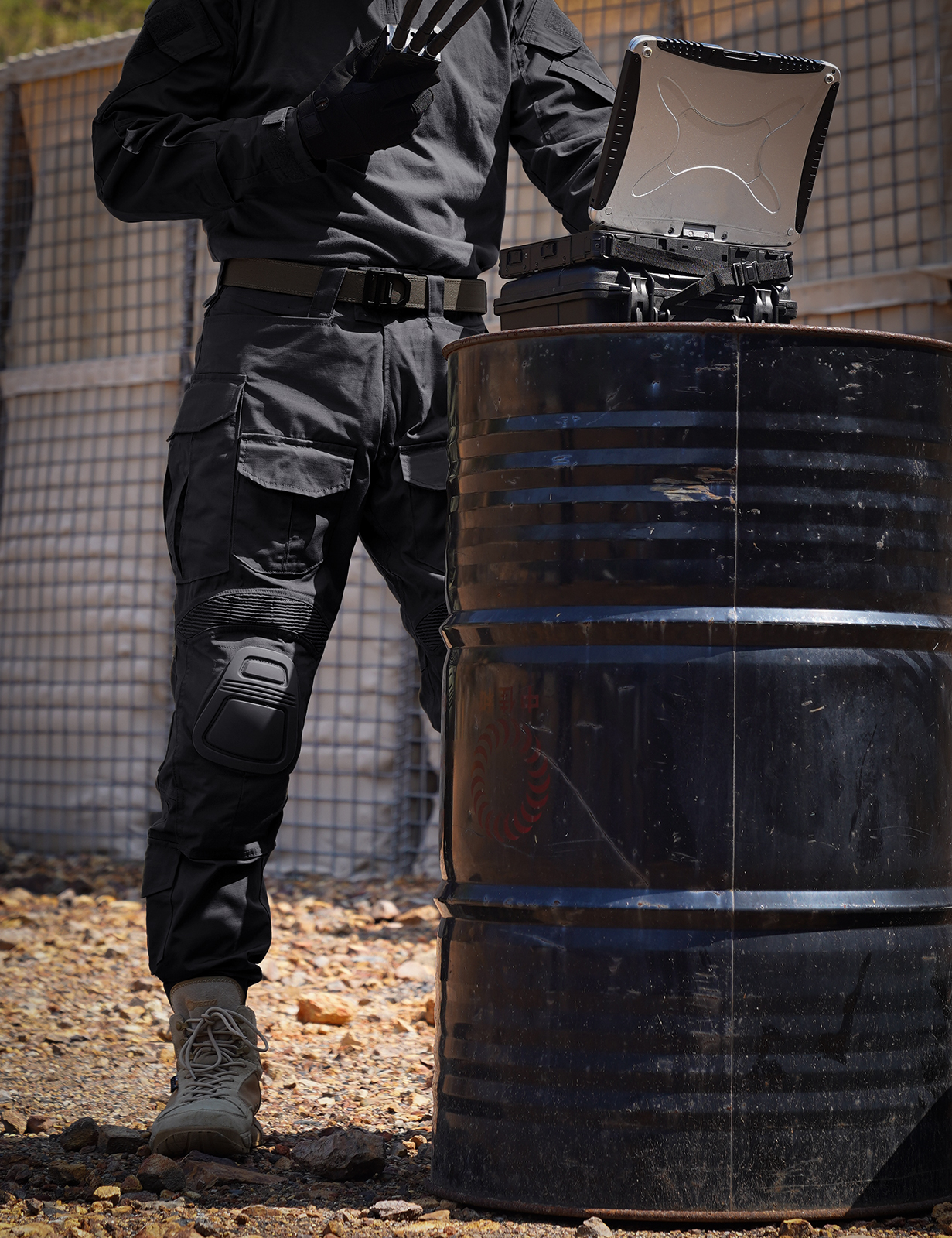 IDOGEAR Men's G3 Tactical Pants with Knee Pads Rapid Assault Trousers Move Flexibly 3201