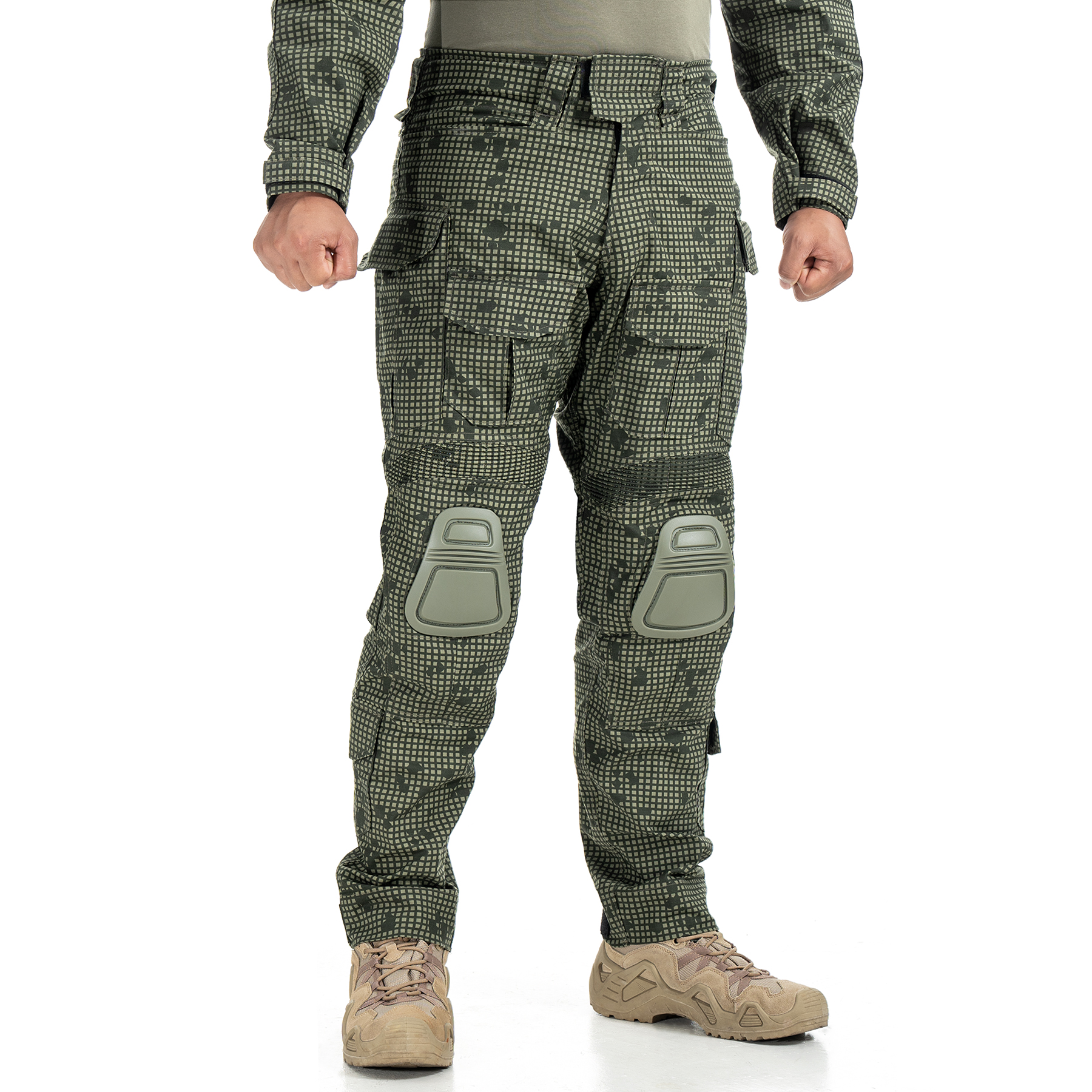 IDOGEAR Men's G3 DNC Tactical Pants with Knee Pads Rapid Assault Trousers For Outdoor Training 3201