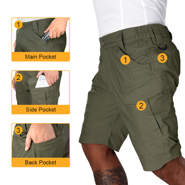 IDOGEAR Summer Tactical Shorts Pants Cargo Pants Outdoors Motorcross Short Pants 3211