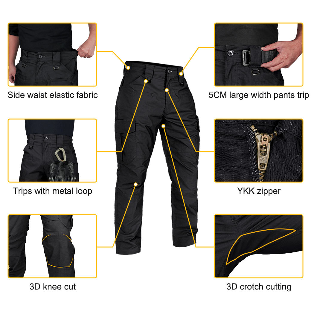 IDOGEAR Tactical RG Pants BSR Flex Men's Pants Ranger Green Combat Pants PA3213