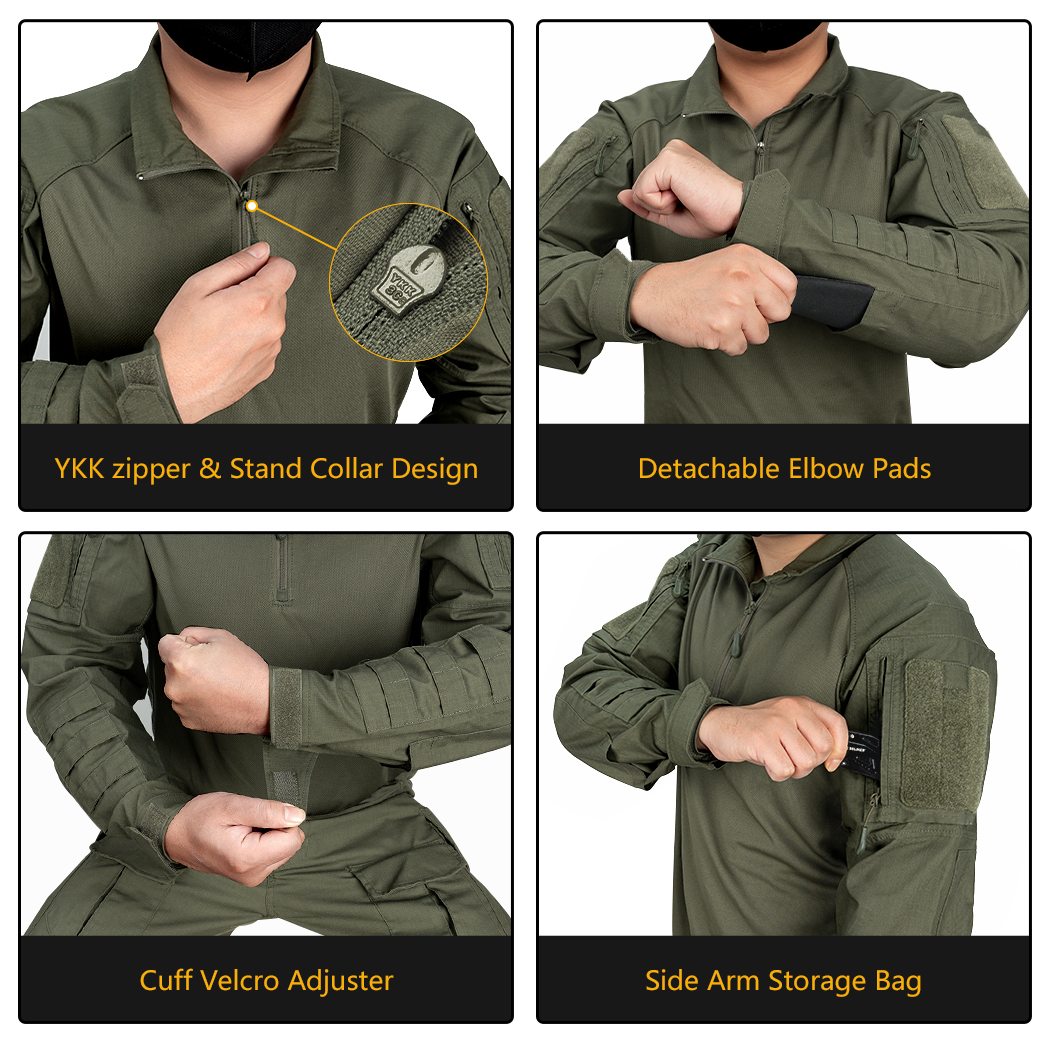 IDOGEAR UFS Flex Ranger Green Men's Tactical Uniform UT3006-IDOGEAR INDUSTRIAL