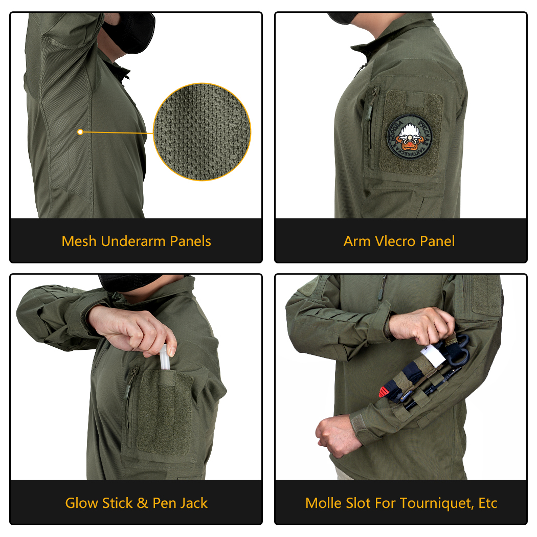 IDOGEAR UFS Flex Ranger Green Men's Tactical Uniform UT3006-IDOGEAR INDUSTRIAL