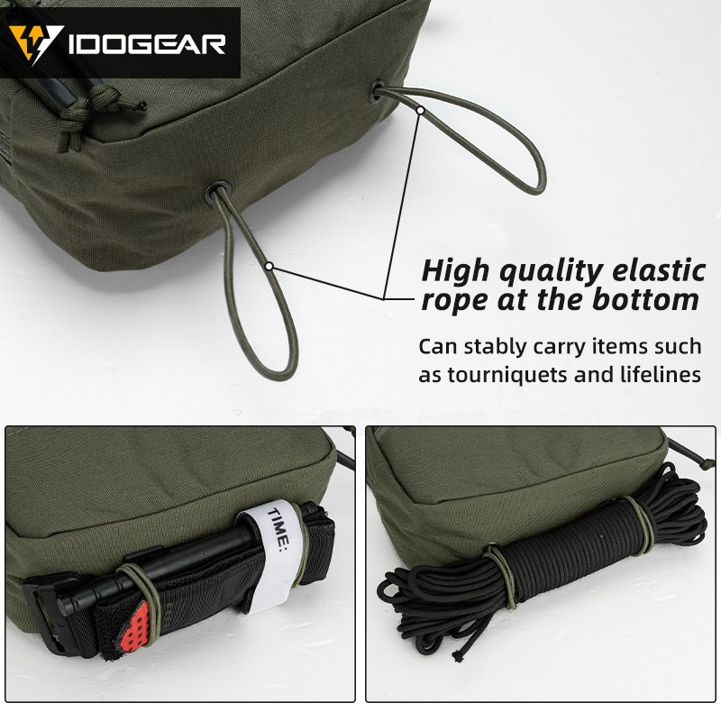 IDOGEAR Tactical SACK Drop Pouch Dump Pouch Abdominal Carrying Tool Pack  3317-C
