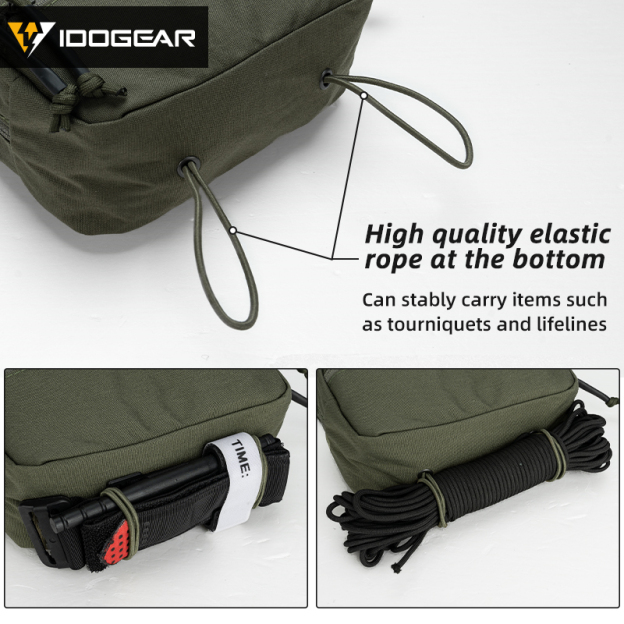 IDOGEAR Tactical SACK Drop Pouch Dump Pouch Abdominal Carrying Tool Pack  3317-C