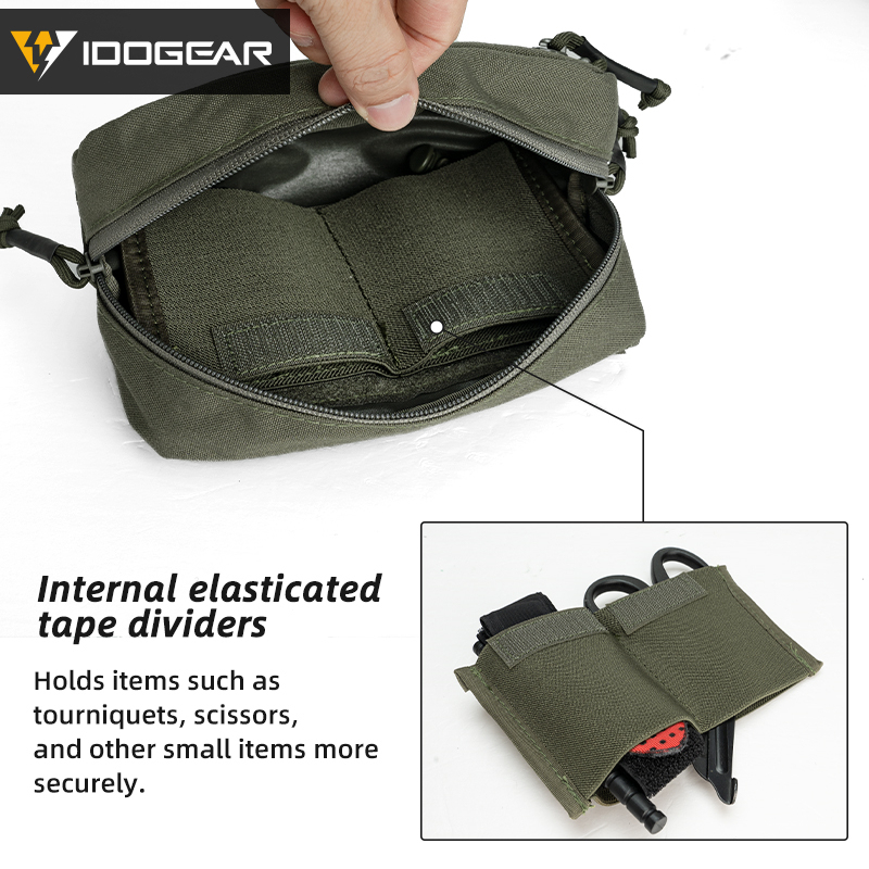 IDOGEAR Tactical SACK Drop Pouch Dump Pouch Abdominal Carrying Tool Pack  3317-C