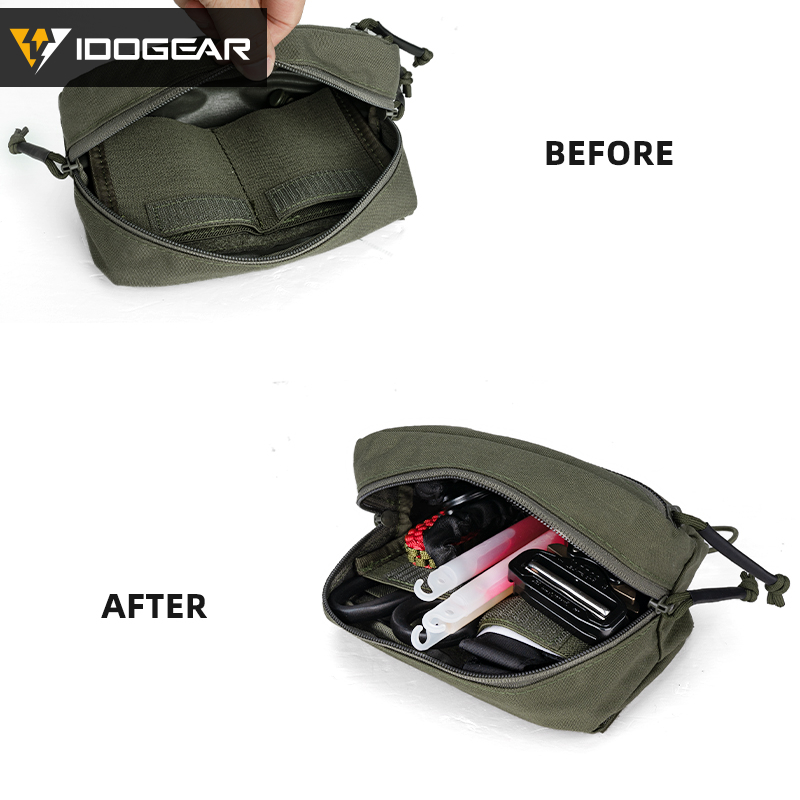 IDOGEAR Tactical SACK Drop Pouch Dump Pouch Abdominal Carrying Tool Pack  3317-C