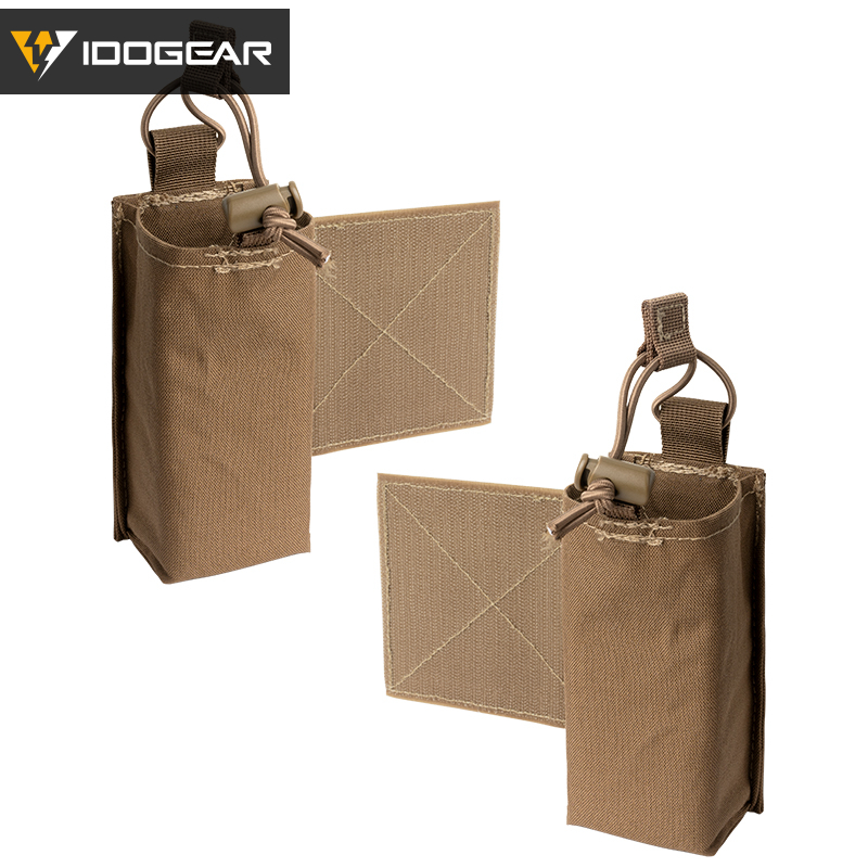 IDOGEAR Tactical Radio Pouch Expander Wings Walkie Talkie Holder 3317-D