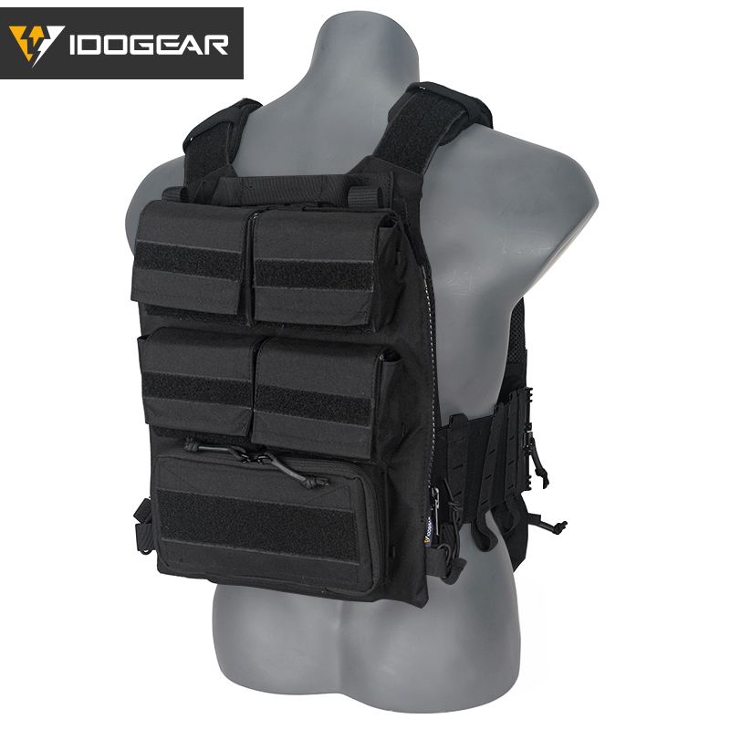 IDOGEAR LSR Tactical Plate Carrier with 