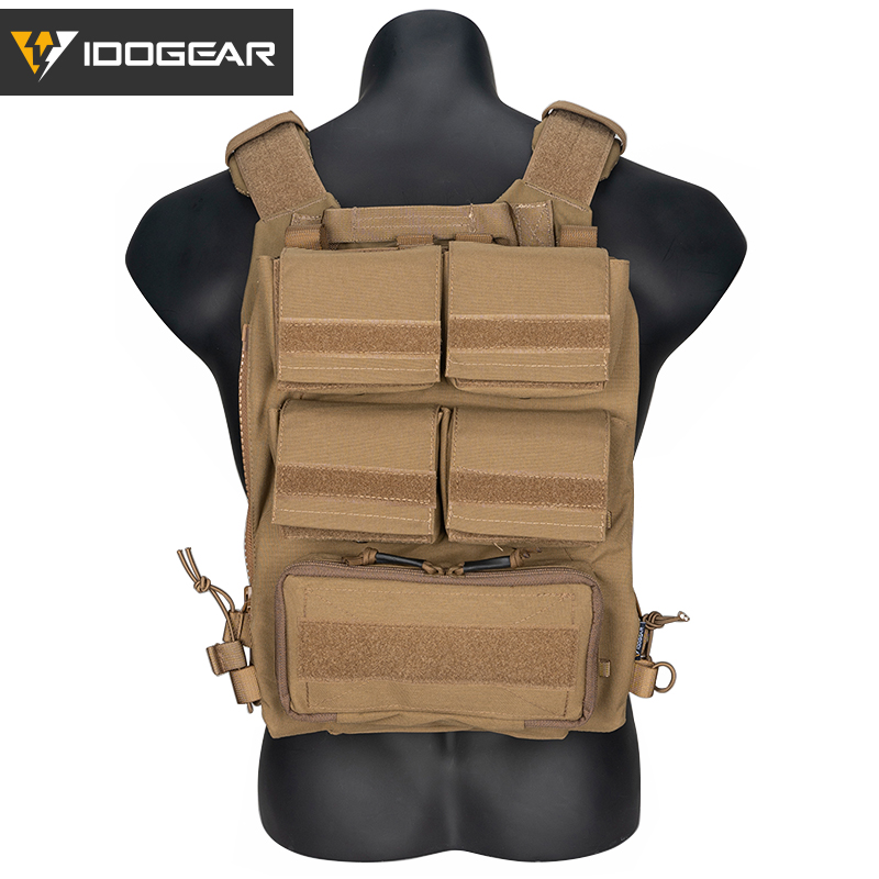 IDOGEAR LSR Tactical Plate Carrier with 
