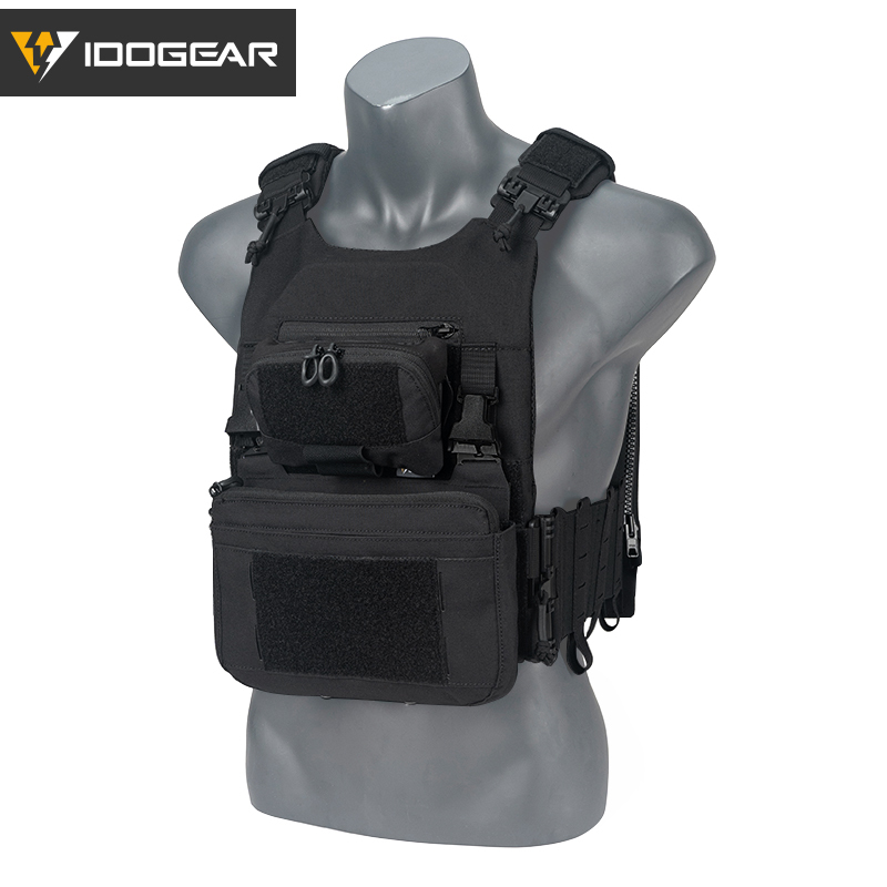 IDOGEAR LSR Tactical Plate Carrier with 