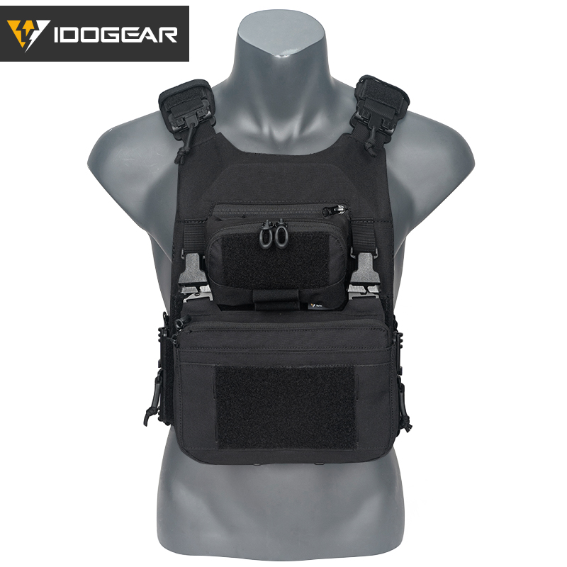 IDOGEAR LSR Tactical Plate Carrier with 