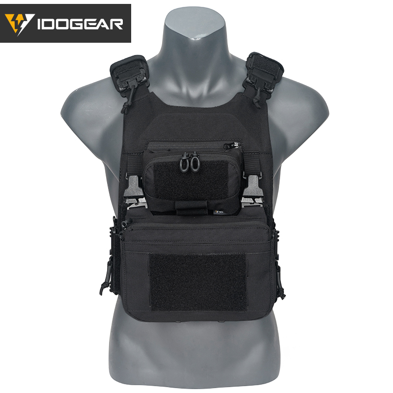 IDOGEAR LSR Tactical Plate Carrier with 
