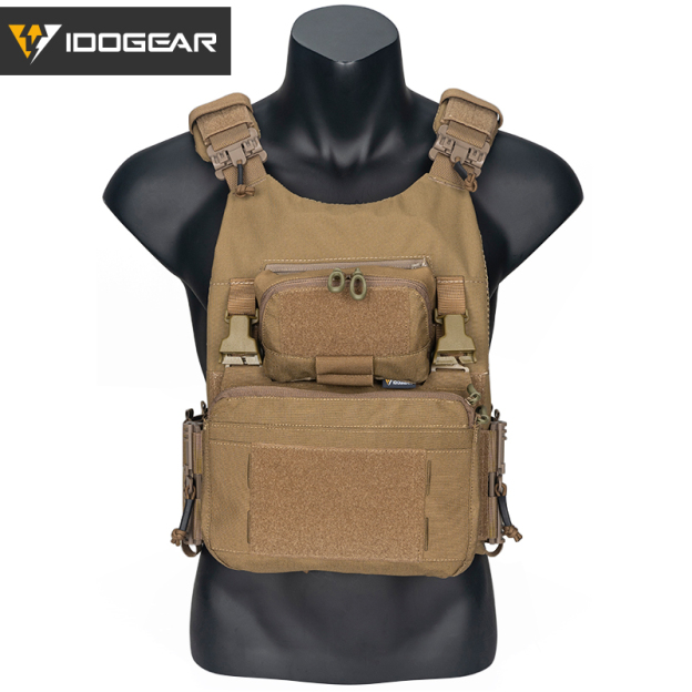IDOGEAR LSR Tactical Plate Carrier with 
