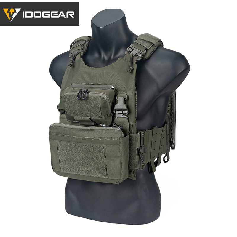 IDOGEAR LSR Tactical Plate Carrier with 