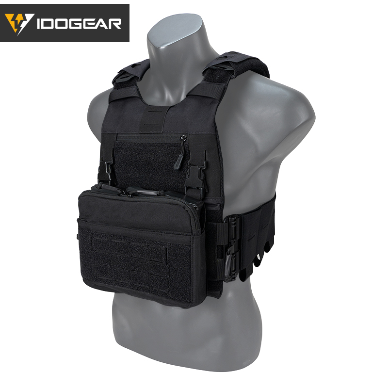 IDOGEAR Tactical FCSK 3.0EX Plate Carrier MOLLE Vest With inner Plates with KGR Chest Rig Shoulder Pads-IDOGEAR INDUSTRIAL