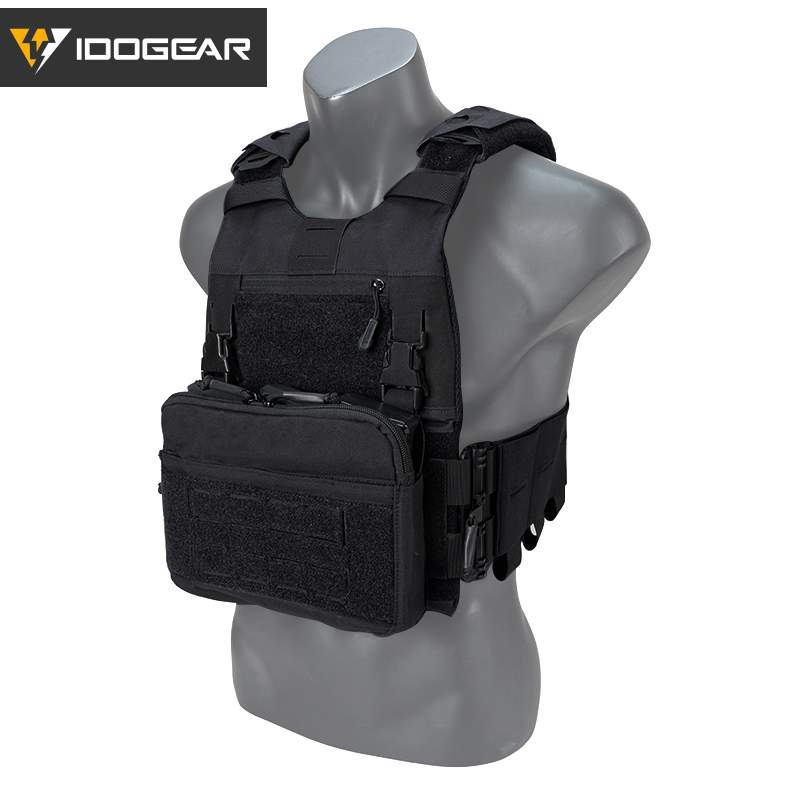 IDOGEAR Tactical FCSK 3.0EX Plate Carrier MOLLE Vest With inner Plates with KGR Chest Rig Shoulder Pads-IDOGEAR INDUSTRIAL