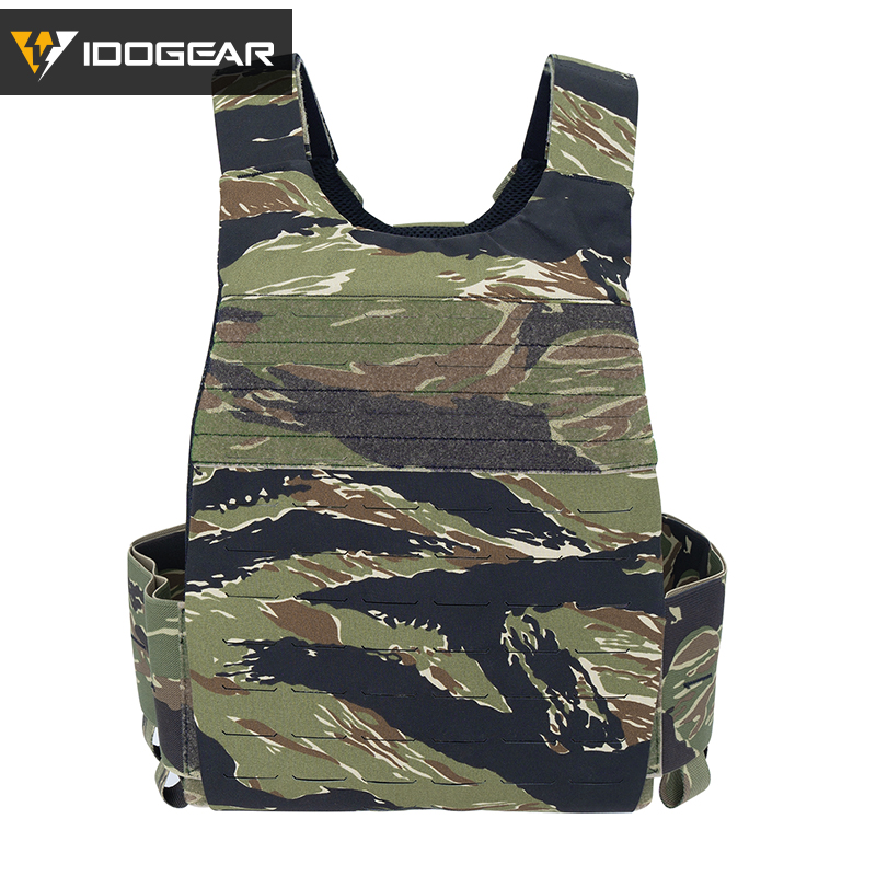 IDOGEAR Tactical 3.0 FCSK Vest Quick Release With Elastic Sides for Airsoft Military 3320