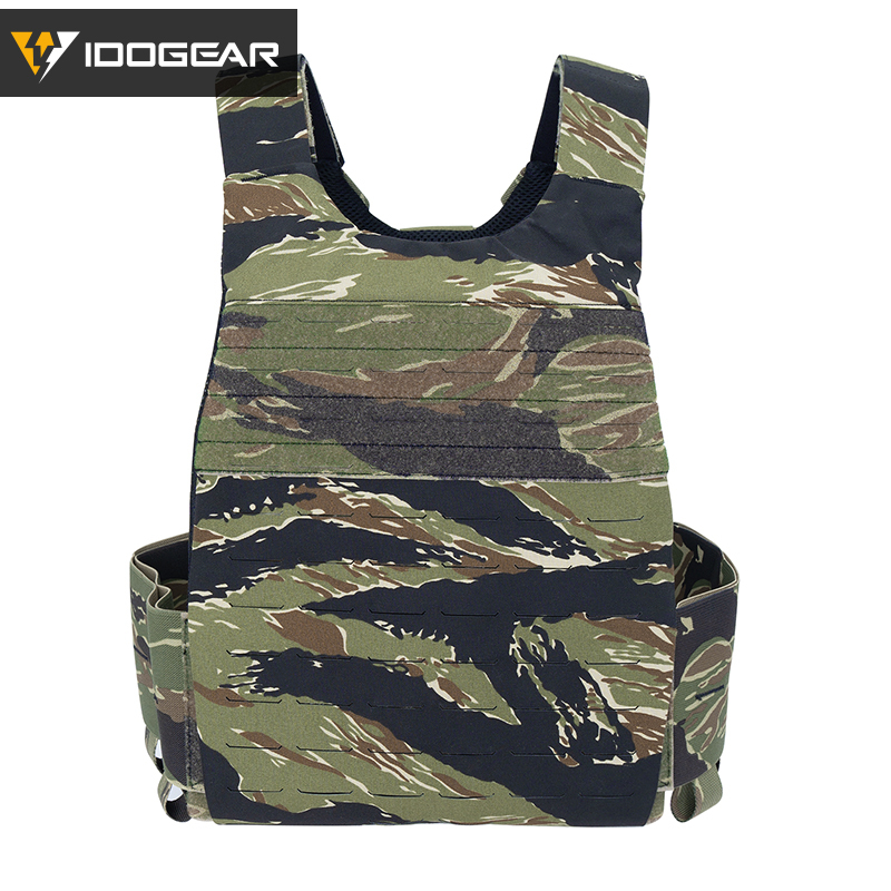 IDOGEAR Tactical 3.0 FCSK Vest Quick Release With Elastic Sides for Airsoft Military 3320