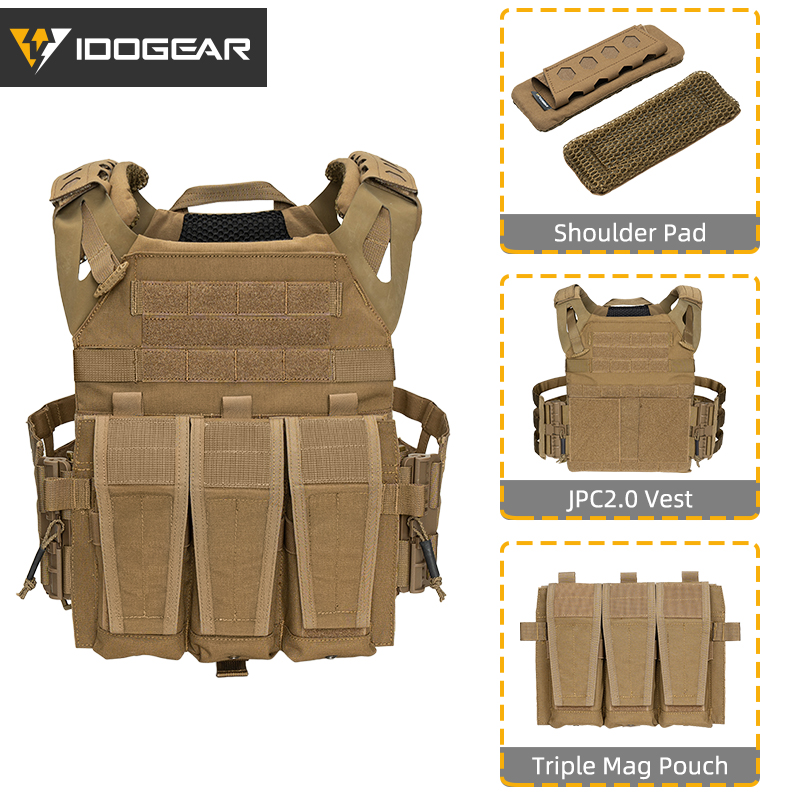 IDOGEAR Tactical JPC2.0 Vest CP Style wirh    3322+35106+3960