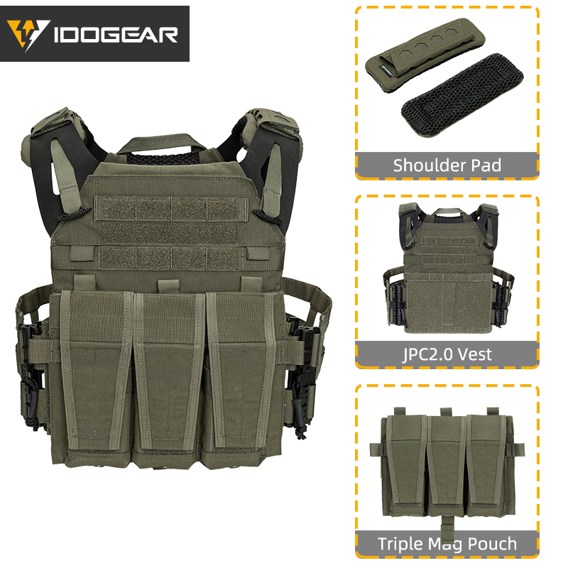 IDOGEAR Tactical JPC2.0 Vest CP Style wirh    3322+35106+3960