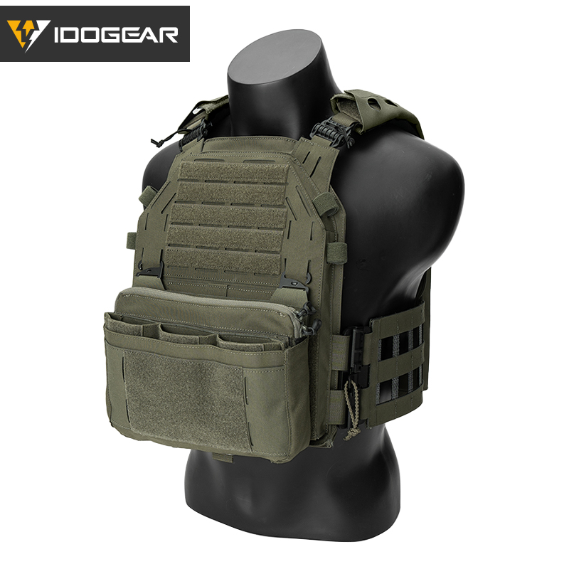 IDOGEAR Tactical G4 Vest with DOPE Pouch Set and Shoulder Cover 3323Set-Pack