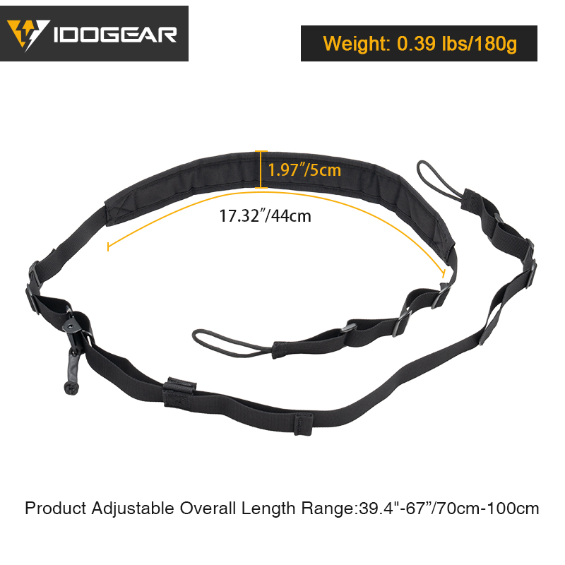 IDOGEAR Tactical Two Point Slings Multi-function Tactical Slings 3432
