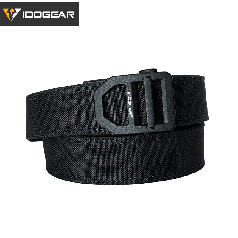 IDOGEAR 1.5" Inch Mens Tactical Belt EDC Nylon Ratchet Belt for Outdoor Sports 3434