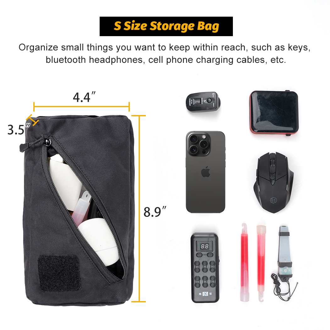 IDOGEAR Tactical Storage Bag Nylon 3PCS Packing Cubes Set 35101