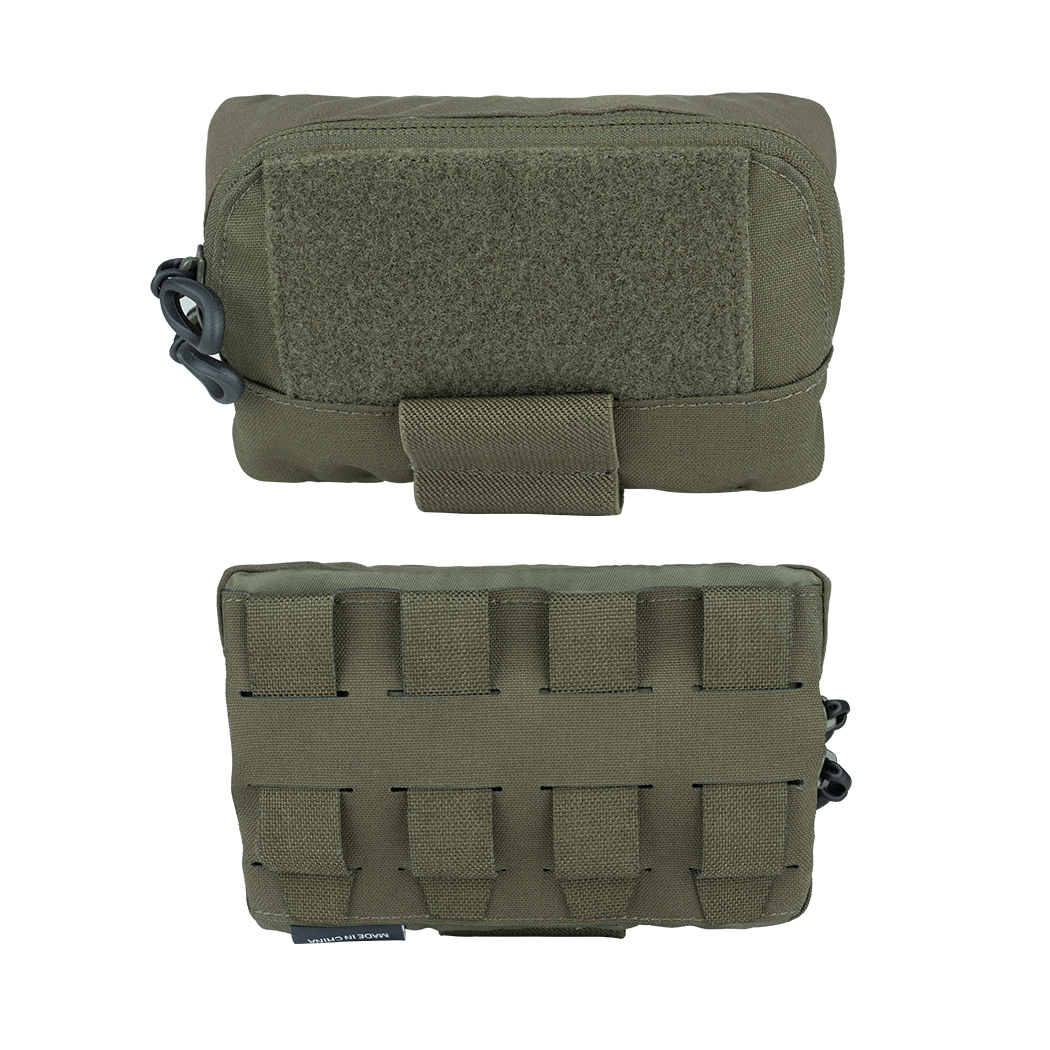 IDOGEAR Tactical Vest with Drop Pouch, Chest Pouch and Triple Mag Pouch Quick Release Laser Cut Combat Vest Set