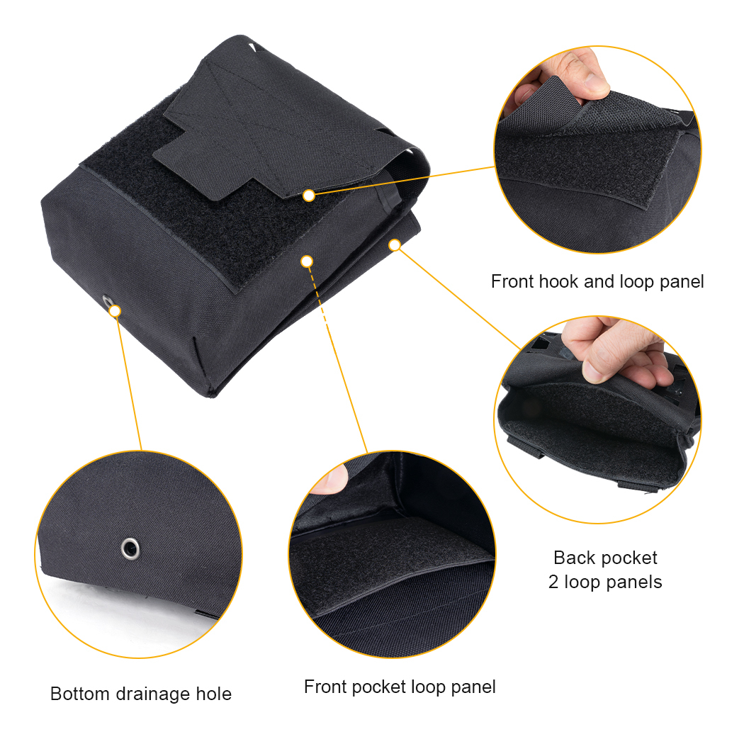 IDOGEAR Tactical Sundries Pouch SS STYLE JSTA Tool Pouch With Back insert Mag Pouch MOLLE Multi-Function Pouch 35104