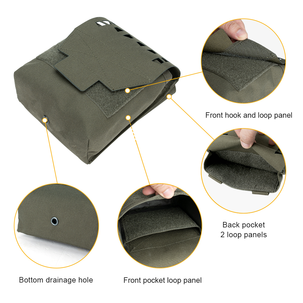 IDOGEAR Tactical Sundries Pouch SS System JSTA Tool Pouch With Back Insert MOLLE 35104