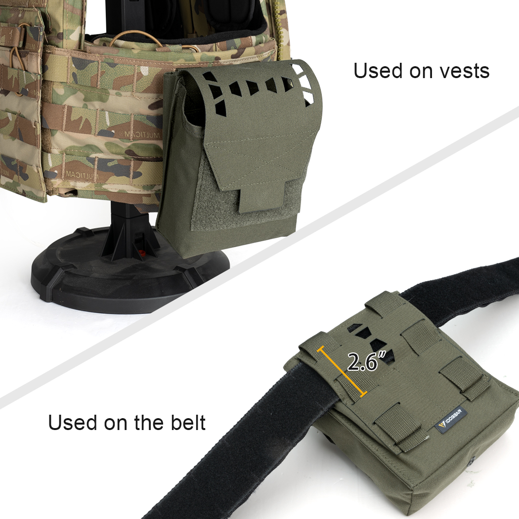 IDOGEAR Tactical Sundries Pouch SS System JSTA Tool Pouch With Back Insert MOLLE 35104