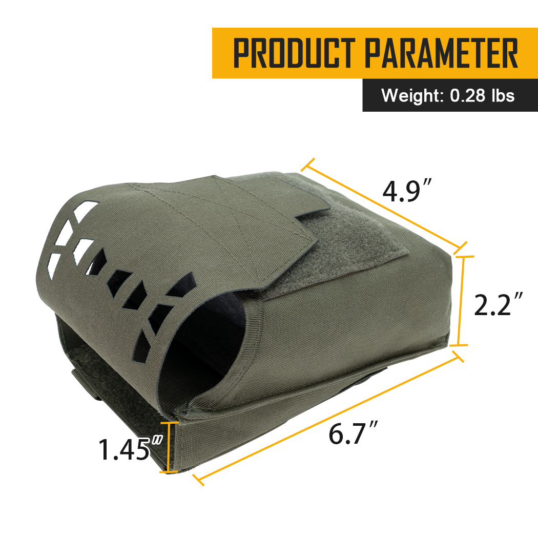 IDOGEAR Tactical Sundries Pouch SS System JSTA Tool Pouch With Back Insert MOLLE 35104