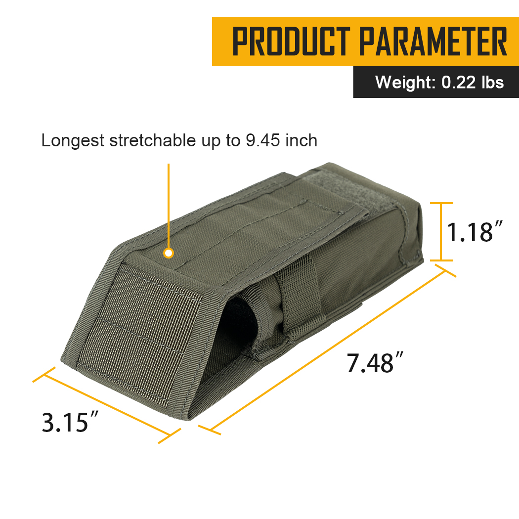 IDOGEAR Tactical 556 Single Mag Pouch Horizontal Pouch 35108