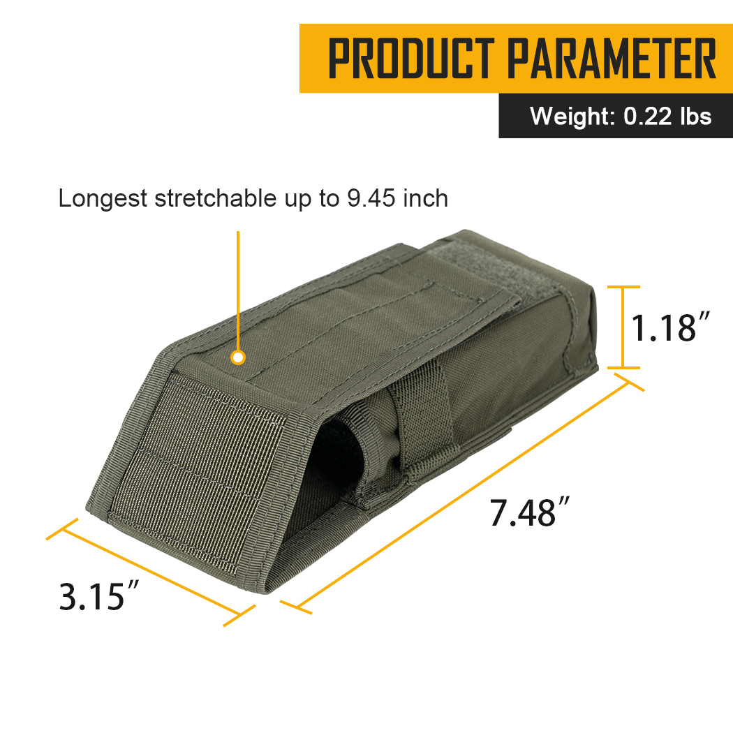 IDOGEAR Tactical 556 Single Mag Pouch Horizontal Pouch 35108