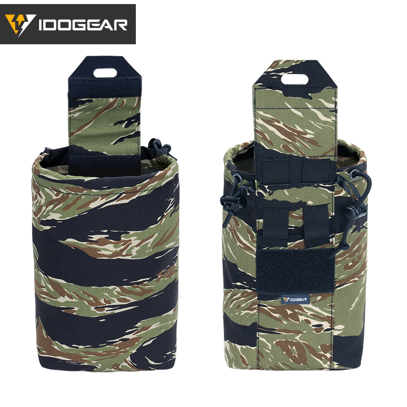 IDOGEAR Tactical Mini Recycling Pouch EDC Dump Pouch Folding Multi-function Tool Pouch 35116
