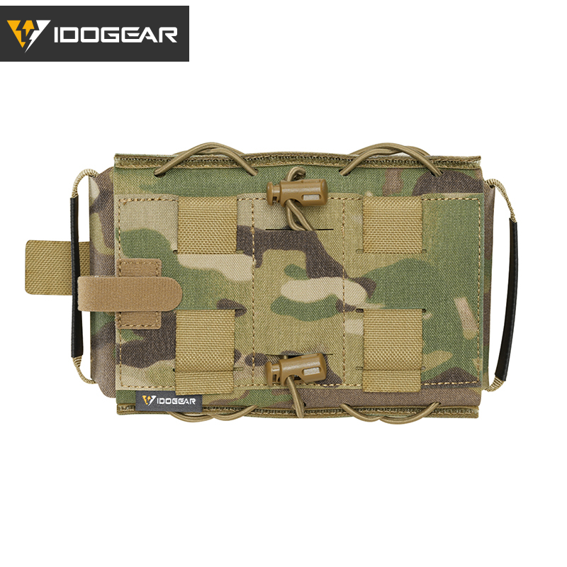 TOPTACPRO Medical Pouch Detachable Quick Release IFAK First Aid Kit Pouch MOLLE Emergency 35132