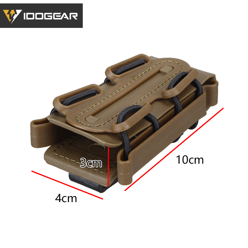 IDOGEAR 9mm Mag Pouch Magazine Pouch SoftShell Mag Carrier 45ACP 40S&W 3515