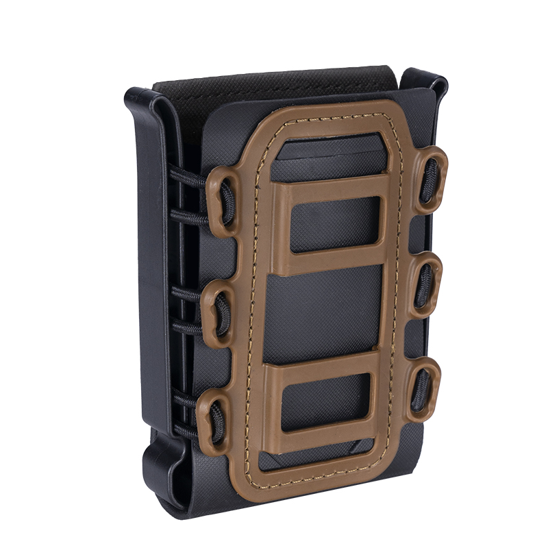 IDOGEAR Tactical Mag Pouch Combat SoftShell Quick Pull Tool Bag Tactical Rifle Perfect For 5.56/7.62mm Magazine Pouch 3516-IDOGEAR INDUSTRIAL