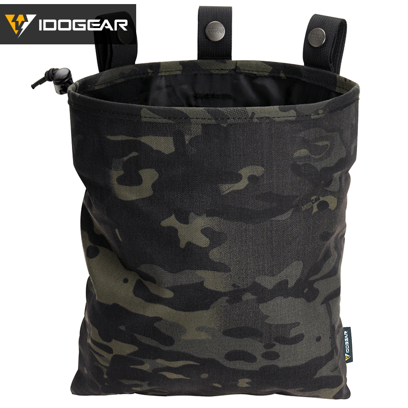 IDOGEAR MOLLE Dump Pouch Foldable Drawstring Storage Bag 3550