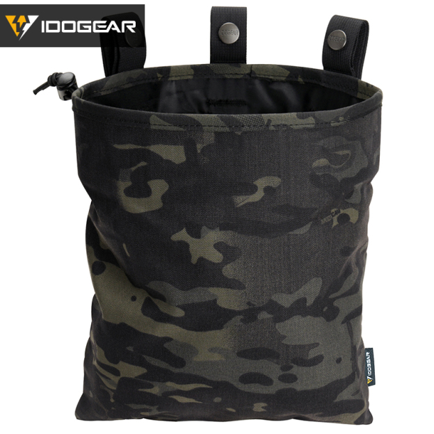 IDOGEAR MOLLE Dump Pouch Foldable Drawstring Storage Bag 3550