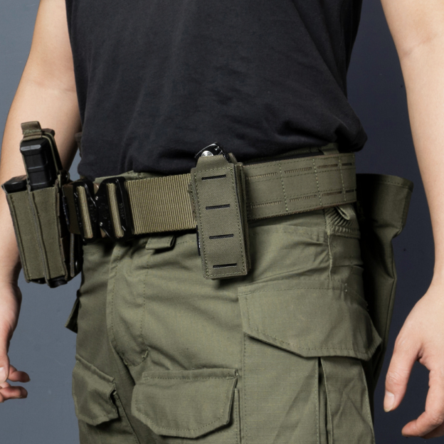 IDOGEAR Tactical LSR 9mm Single Mag Pouch Mag Carrier MOLLE Pouch Laser Cut 3568