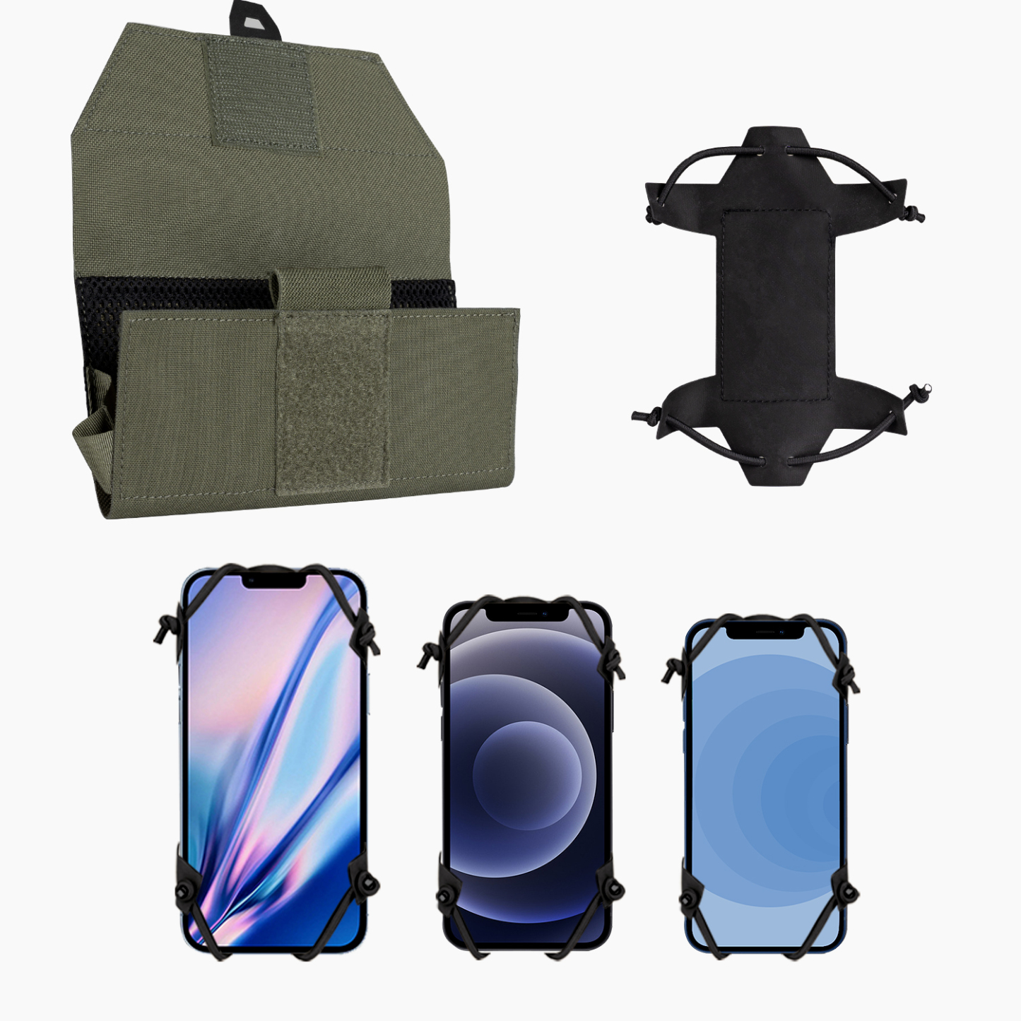 IDOGEAR Tactical Phone Pouch Universal MOLLE Phone Pouch Holder 3582