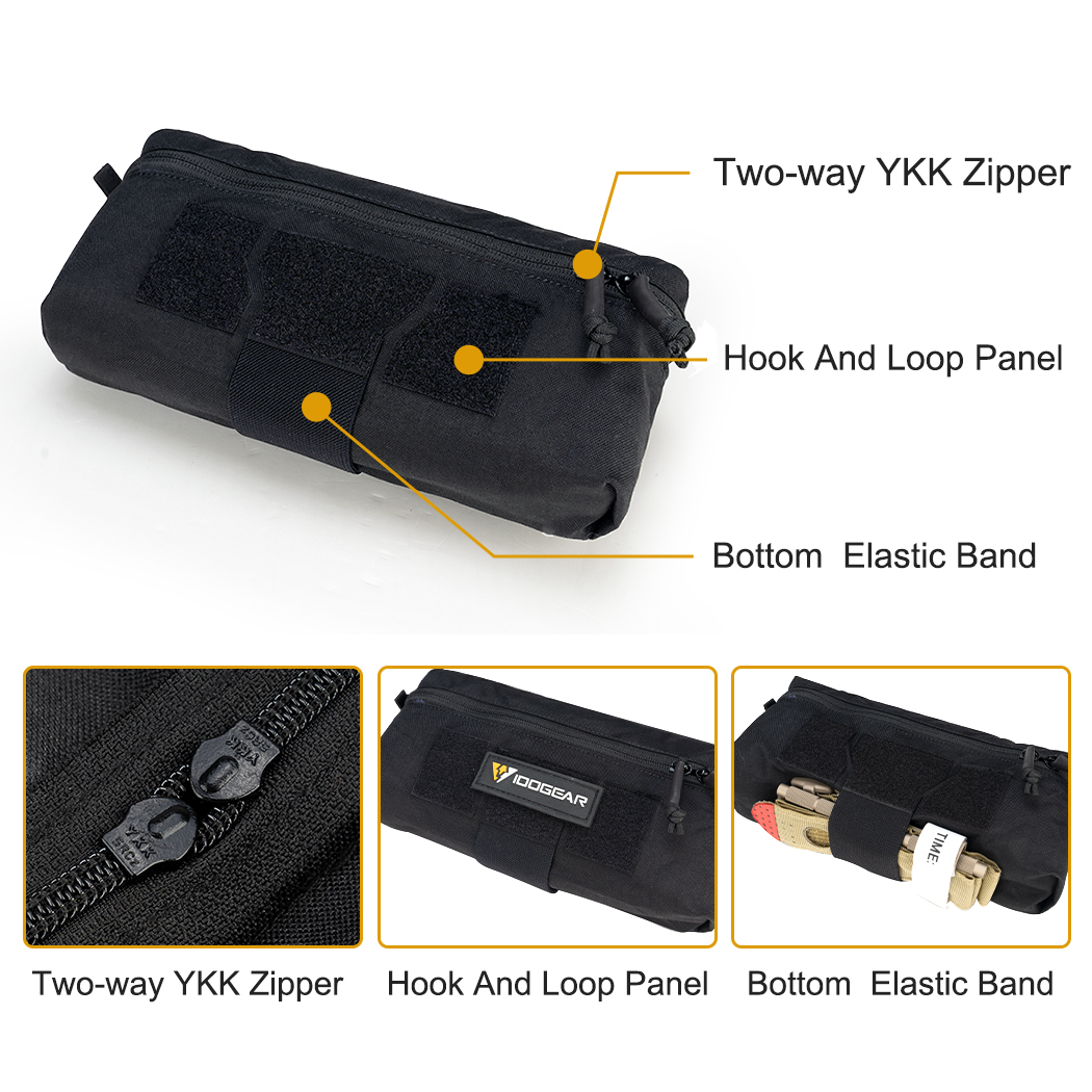 IDOGEAR Tactical Mini Dump Drop Pouch Admin Fanny Pack 3584