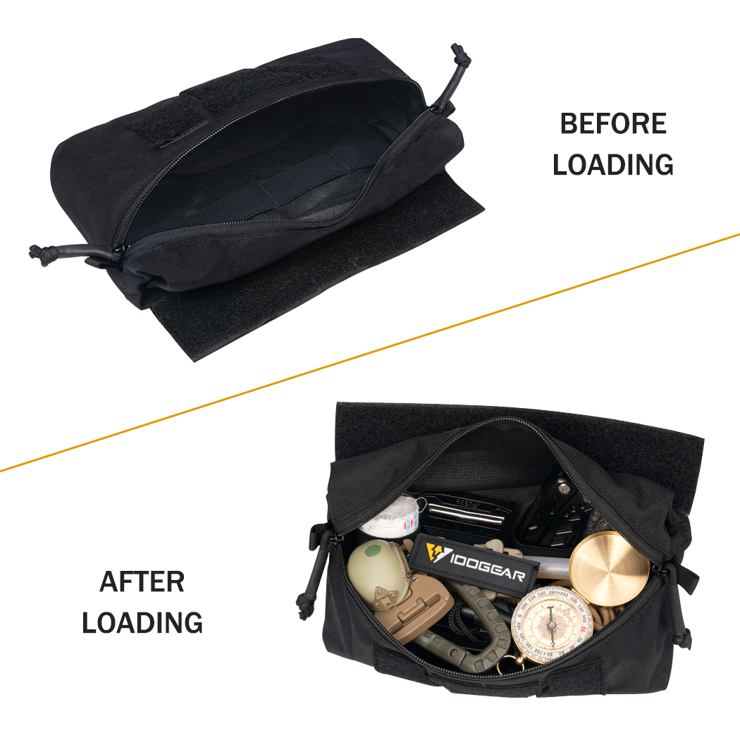 IDOGEAR Tactical Mini Dump Drop Pouch Admin Fanny Pack 3584